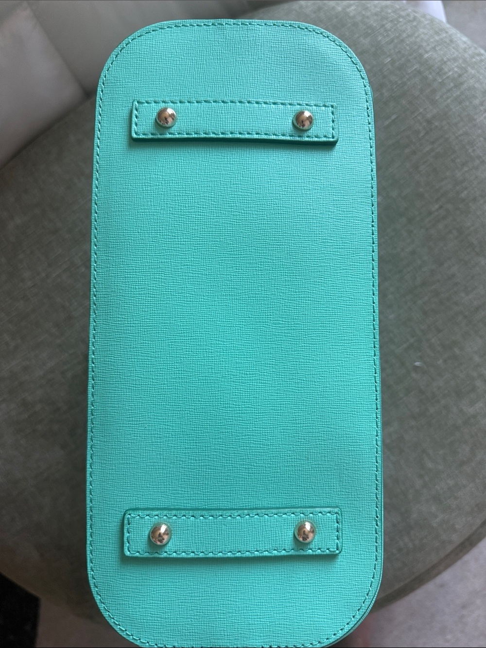 Dooney & Bourke Turquoise Dome Satchel - Picture 2 of 4